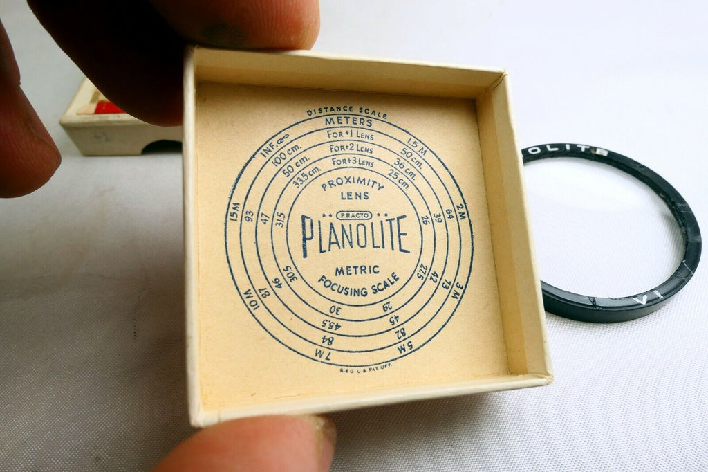 Planolite Practo Portrait +2 Close Up Filter lens series 6 drop in 41mm