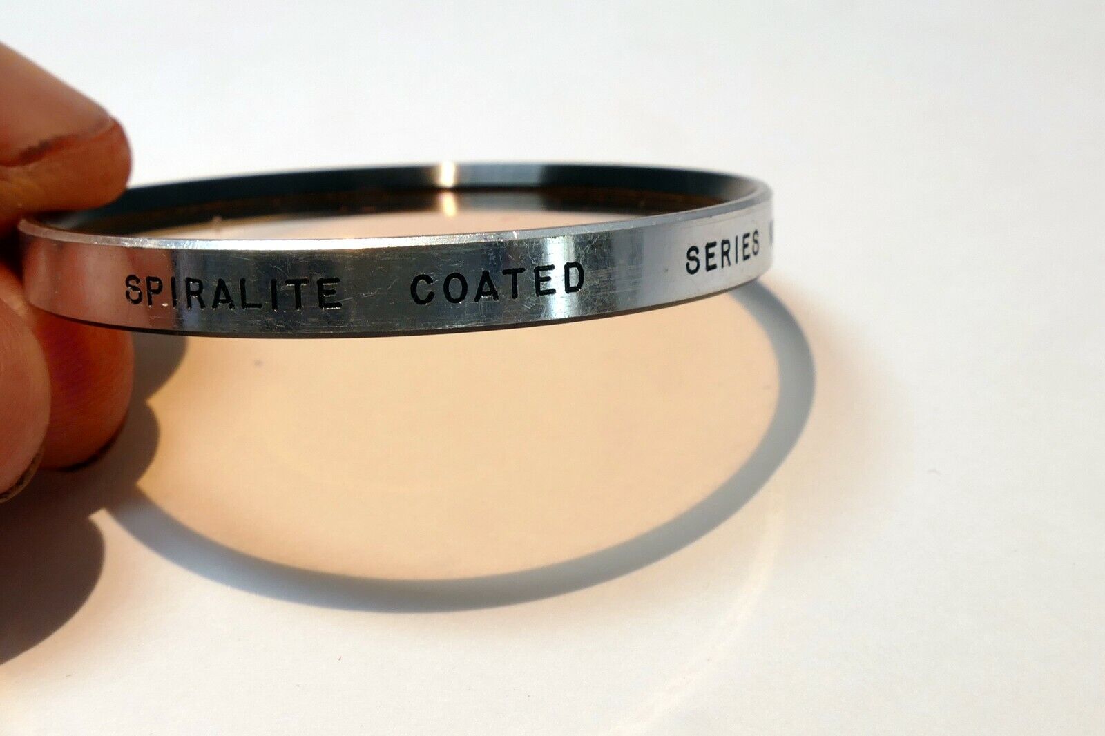 Spiralite Lens filter drop in series 7 VII  85C Convert 4900°K to 3200K Tungsten