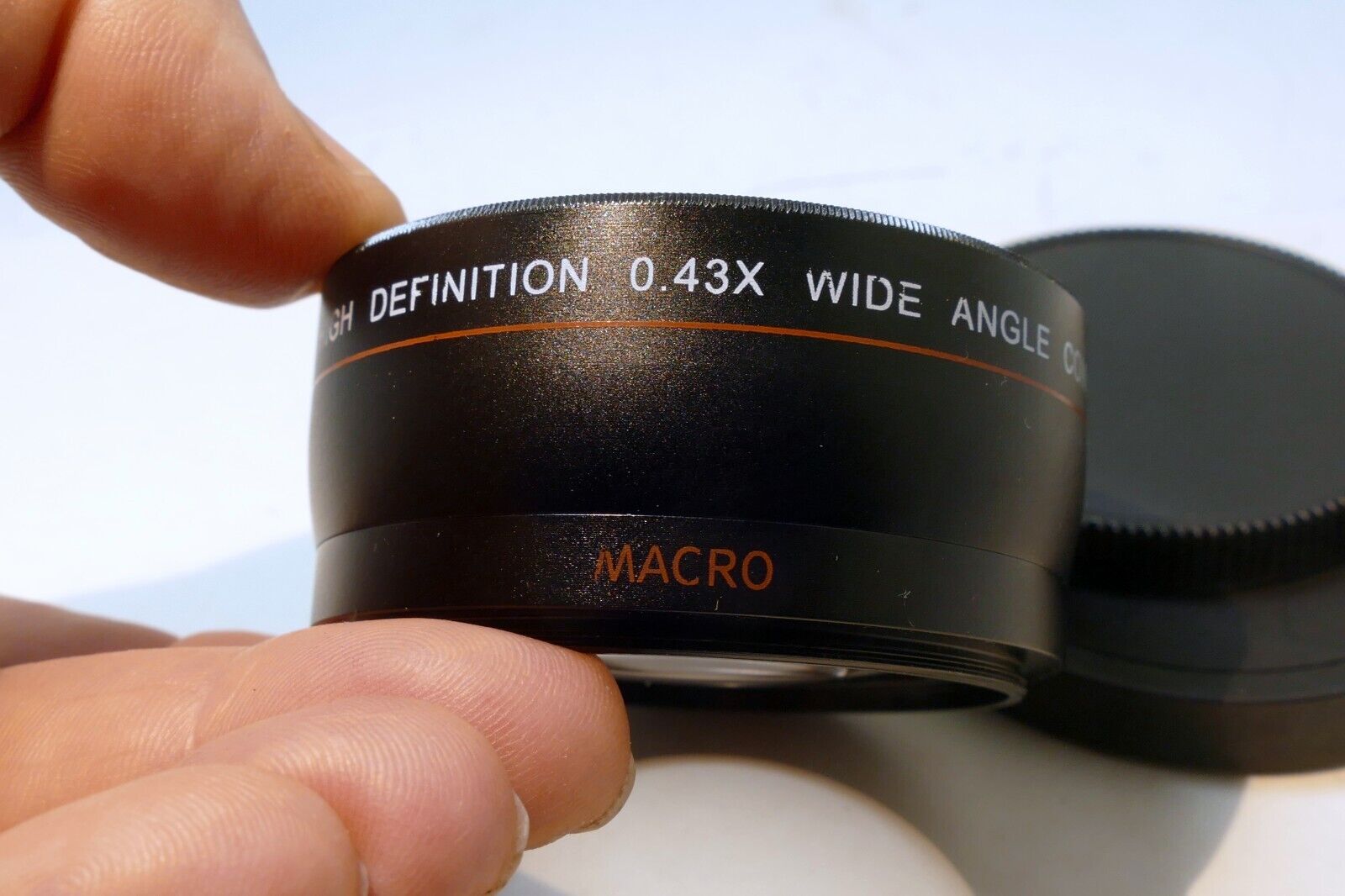 MC HD  0.43X AUX Super  Wide angle 55mm Lens for 18-55mm AF-P