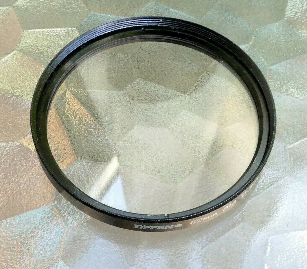 Tiffen 81A 62mm  Filter  Lens Genuine OEM made in USA