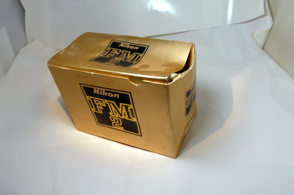 Empty Box for Nikon FM2 camera - box only
