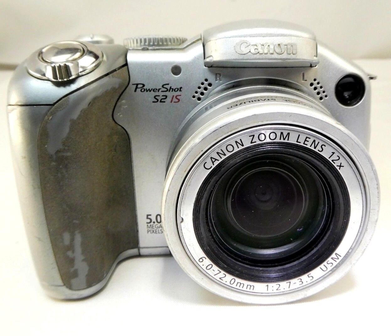 Canon PowerShot S2 IS Digital Camera 5MP does not work AS IS Parts or Repair