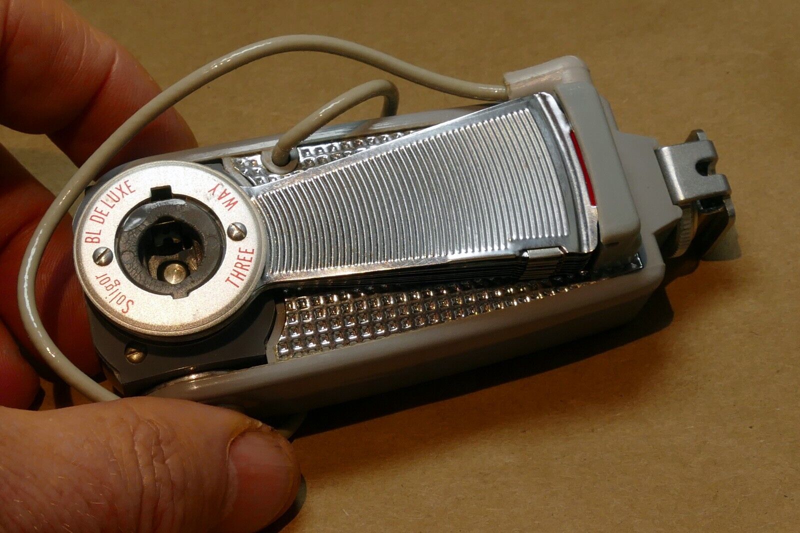 Soligor BL DeLuxe  Three Way Camera Flash for Argus