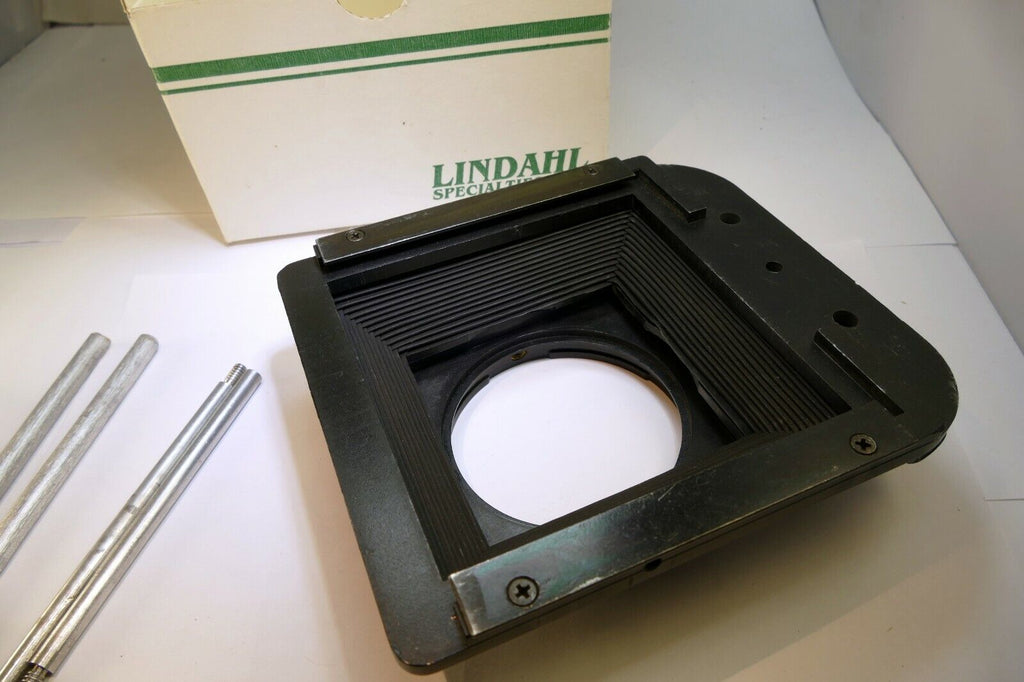 Lindahl Bellows lens Hood 31.1325 Bell-O-Shade Single 3X3 slot Hasselblad CF B60