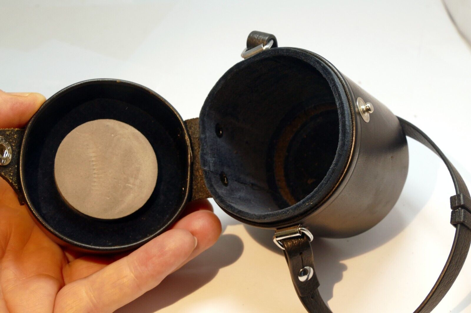 Olympus Hard Lens Case for OM 24mm f2 Auto-W  -  genuine OEM