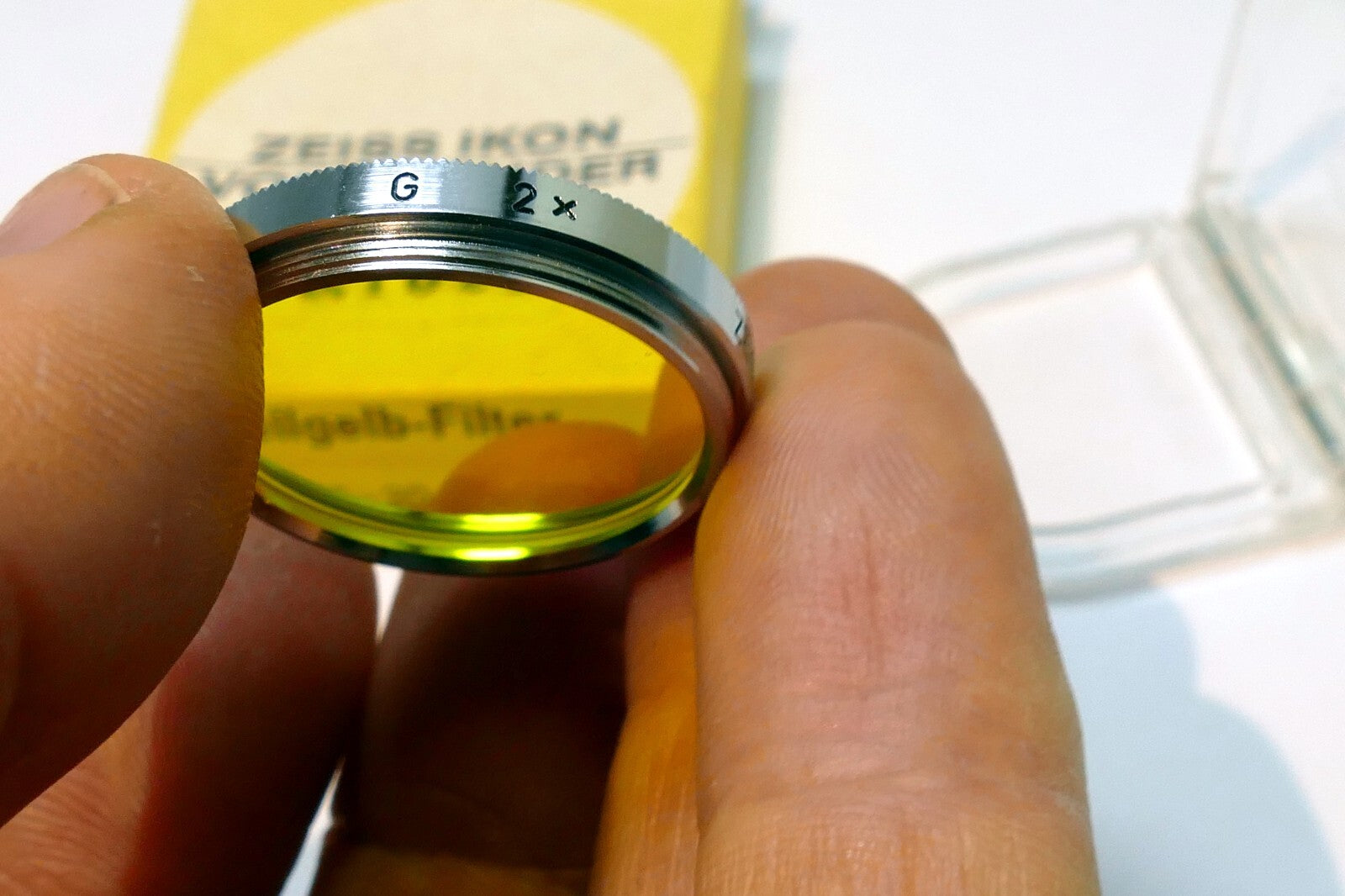 Voigtlander ZEISS IKON S 27 2X G Yellow FILTER  27mm  light yellow 20.1000