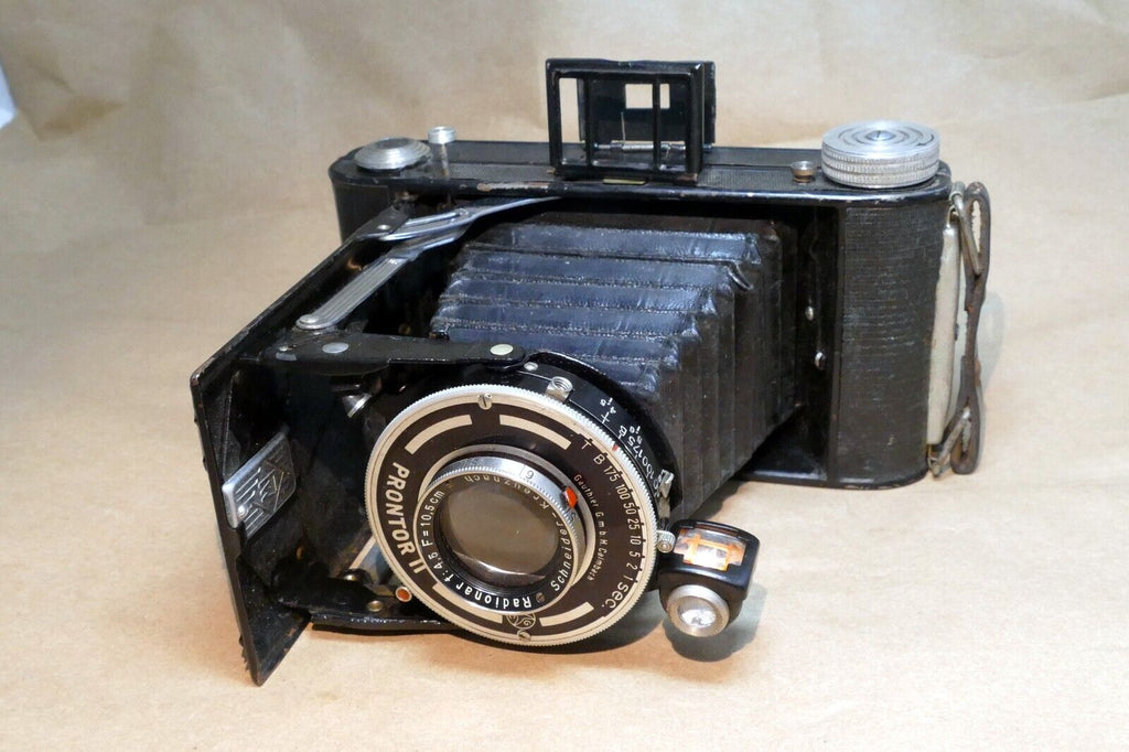 Schneider Kreuznach Radionar 10.5cm F4.5 Folding Camera 120 6X9 - tested works