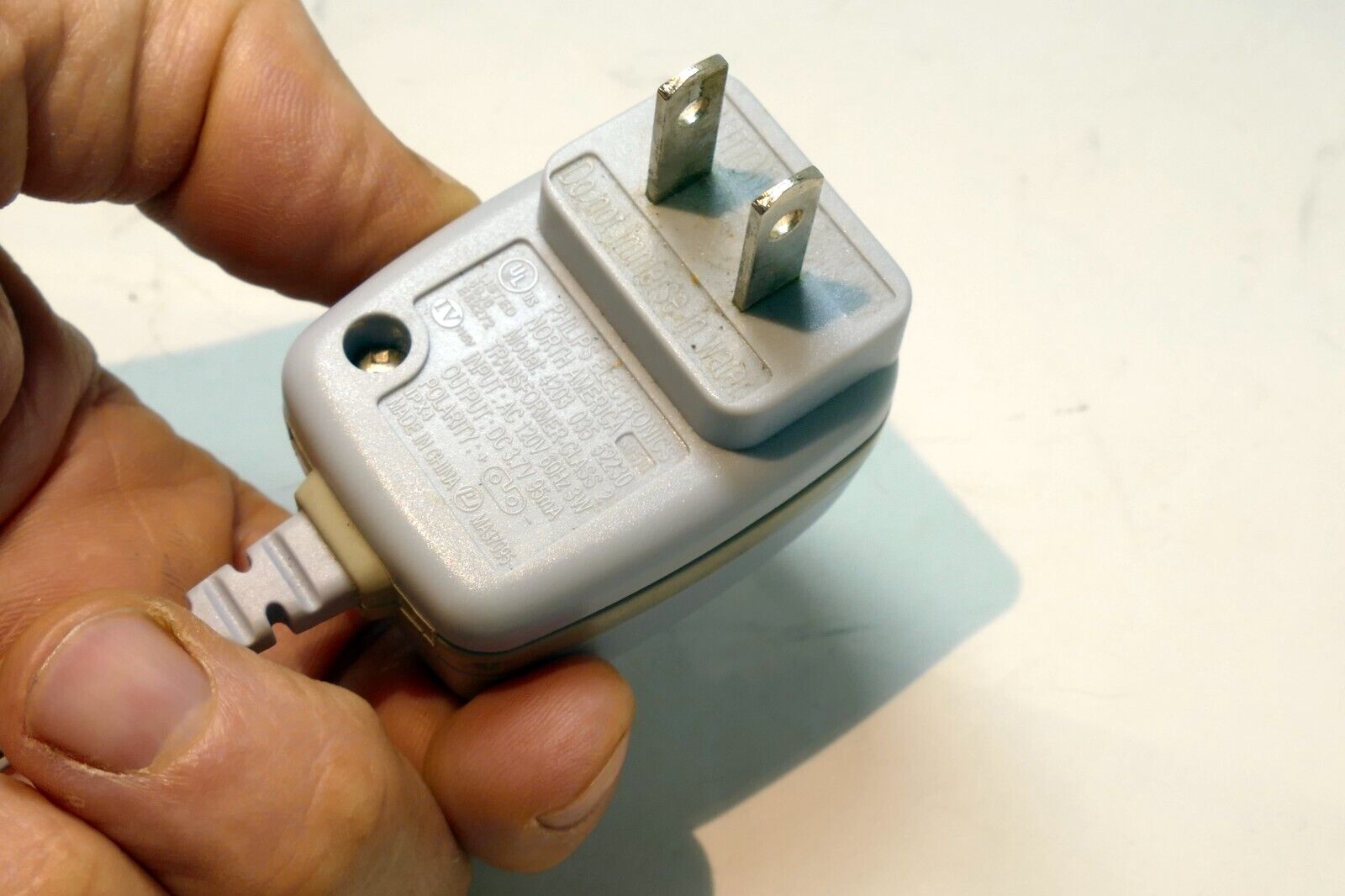 NORELCO PHILIPS 4203-035-52230 POWER ADAPTER FOR ELECTRIC SHAVER