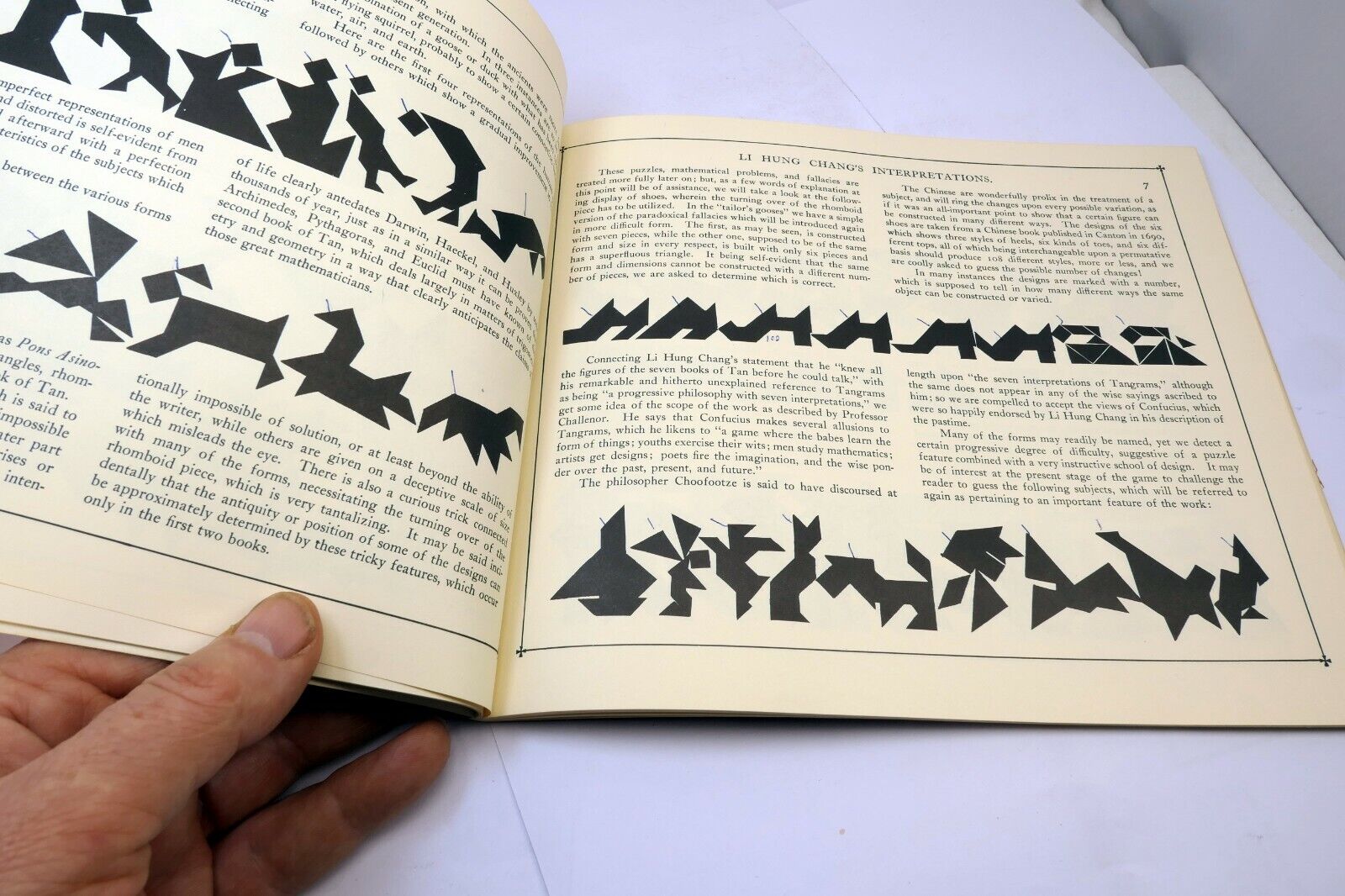 700 Tangrams by Sam Lloyd 8th Book Dover paperback