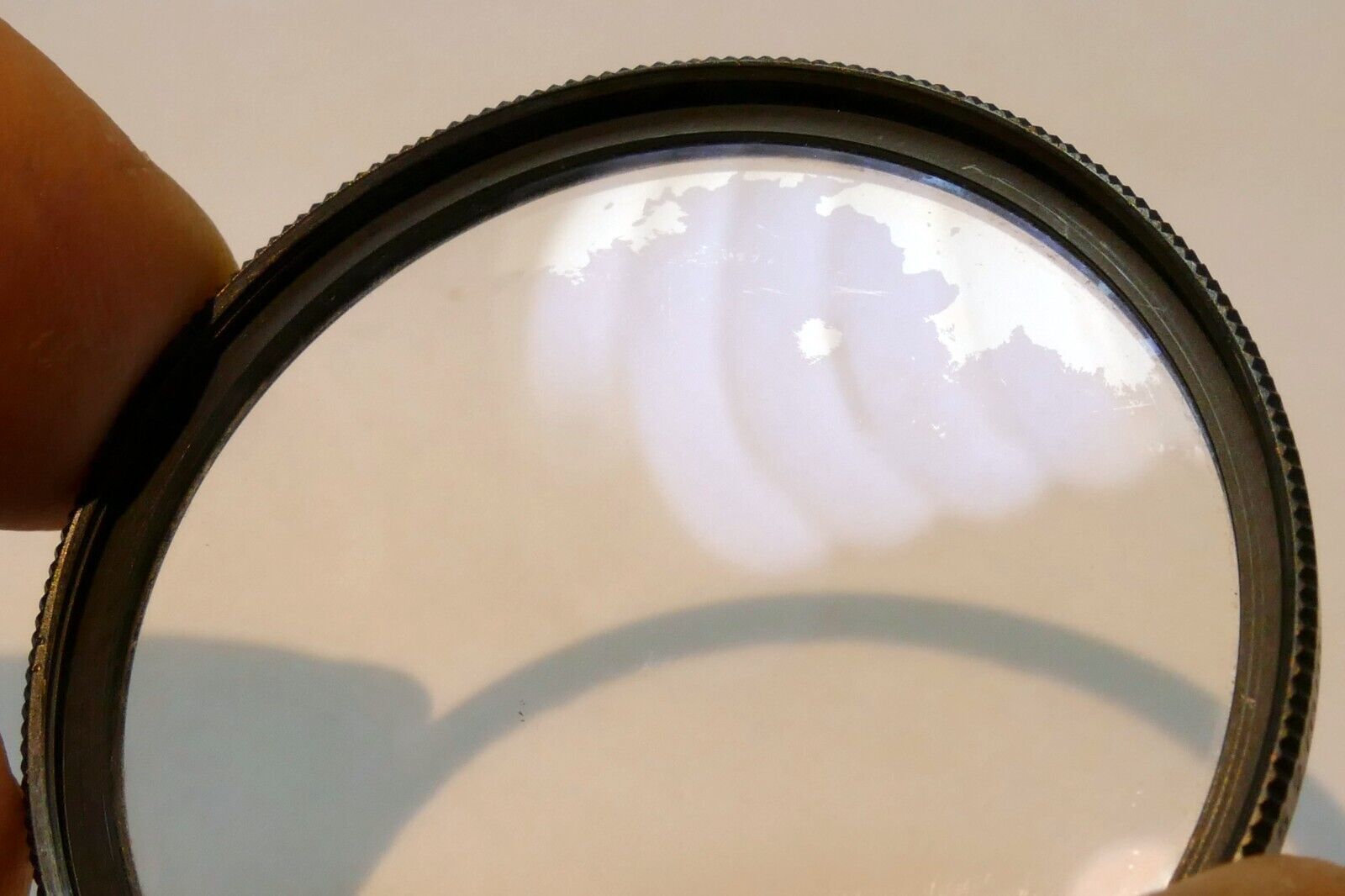 Nikon Nikkor 52mm L39 Filter UV Haze  - genuine , with coating separation