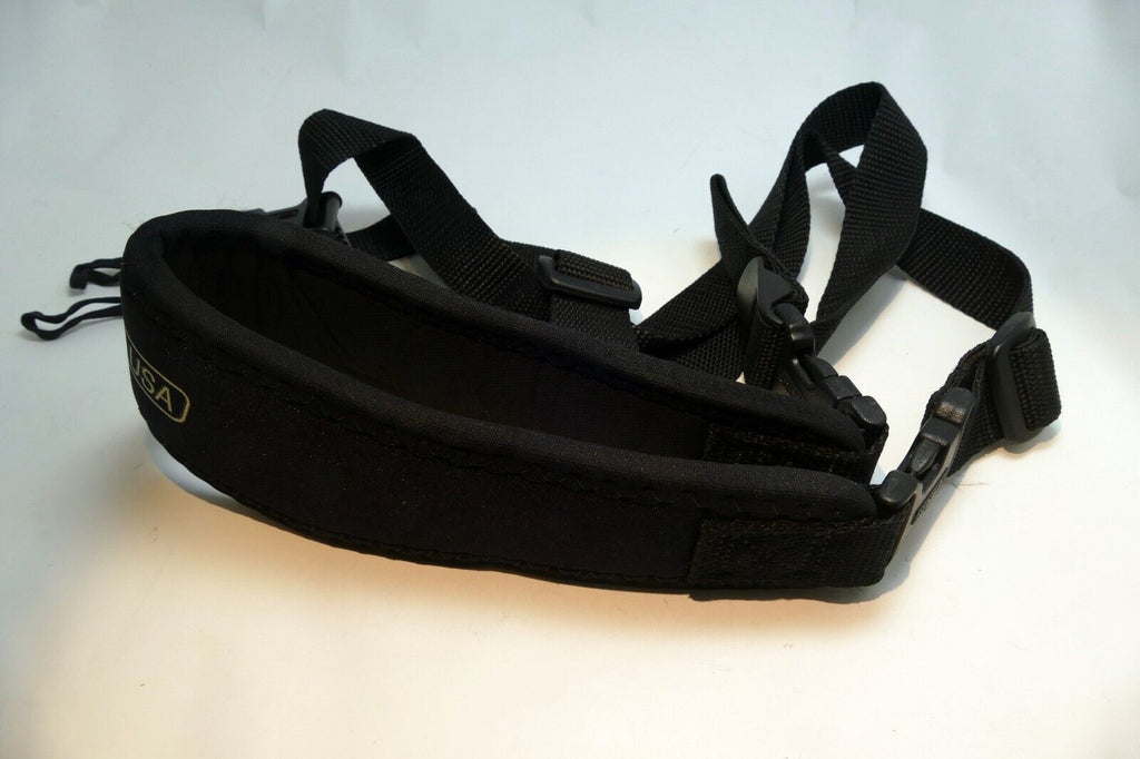 Optech  USA Padded Shoulder Strap Quick release buckles black sturdy neoprene