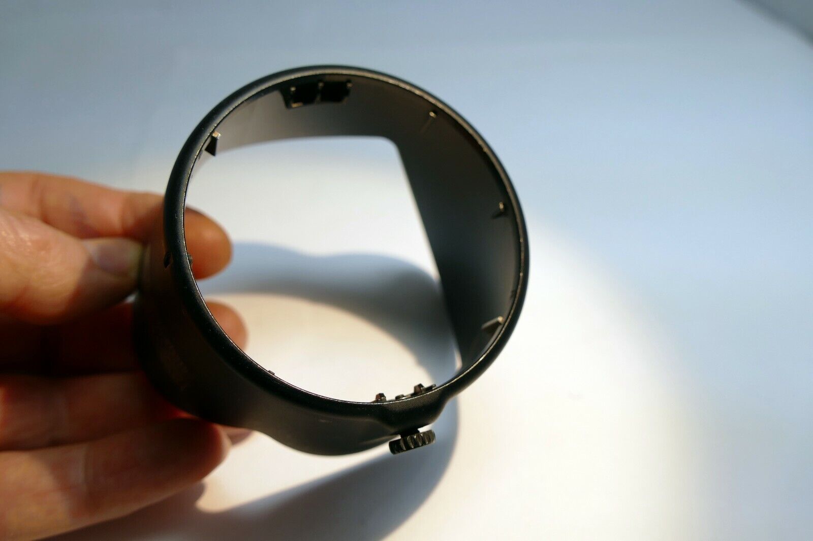 64.5mm ID Slip on type plastic Lens Hood unknown brand