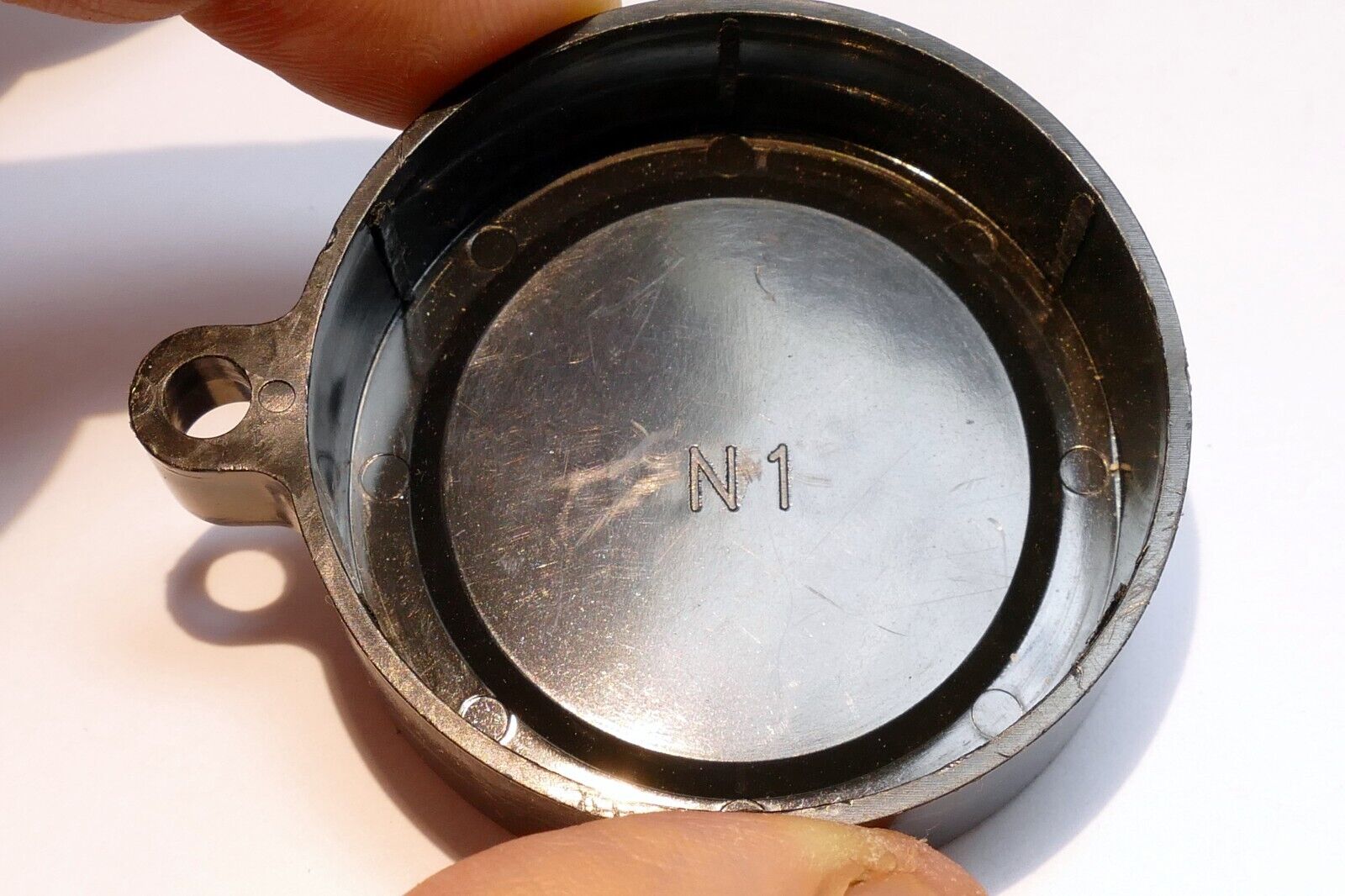 N1  Nikon Lens Front Cap 46mm slip on type vintage genuine