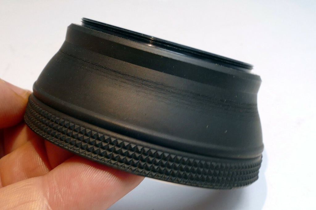 55mm Rubber Hood shade telephoto  collapsible double threaded