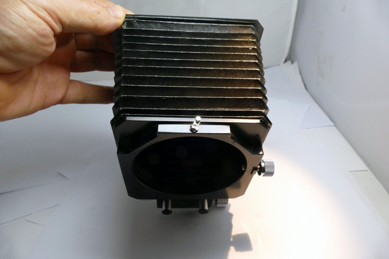 Mamiya 645 Pro Bellows Lens Hood (missing lens ring)