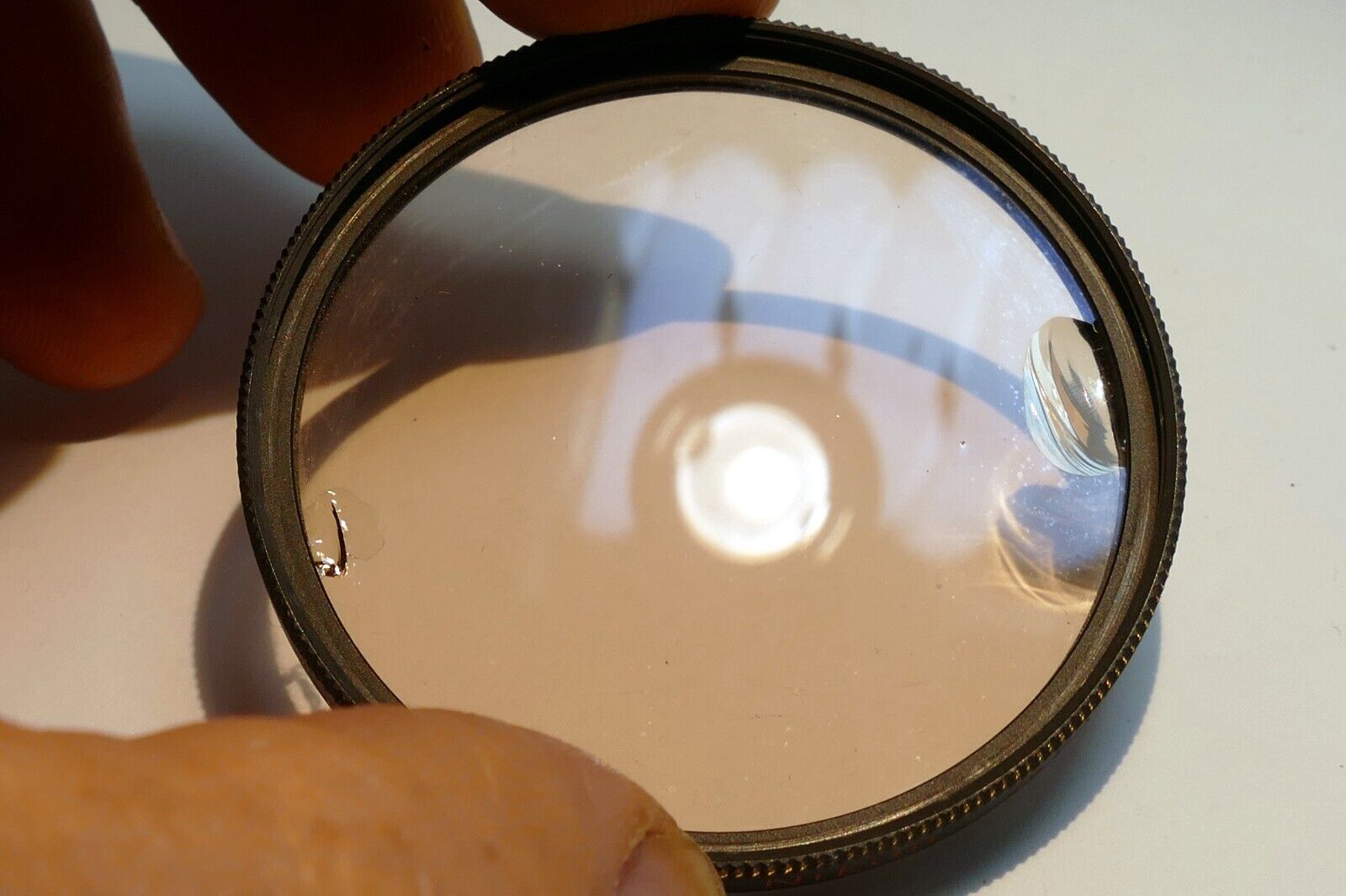 Nikon A2  52mm Warming Filter  - cracked edge - damaged