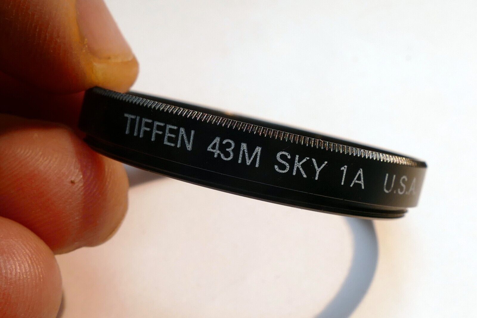 Tiffen 43mm Sky Lens Filter screw in type 1A Skylight made in USA