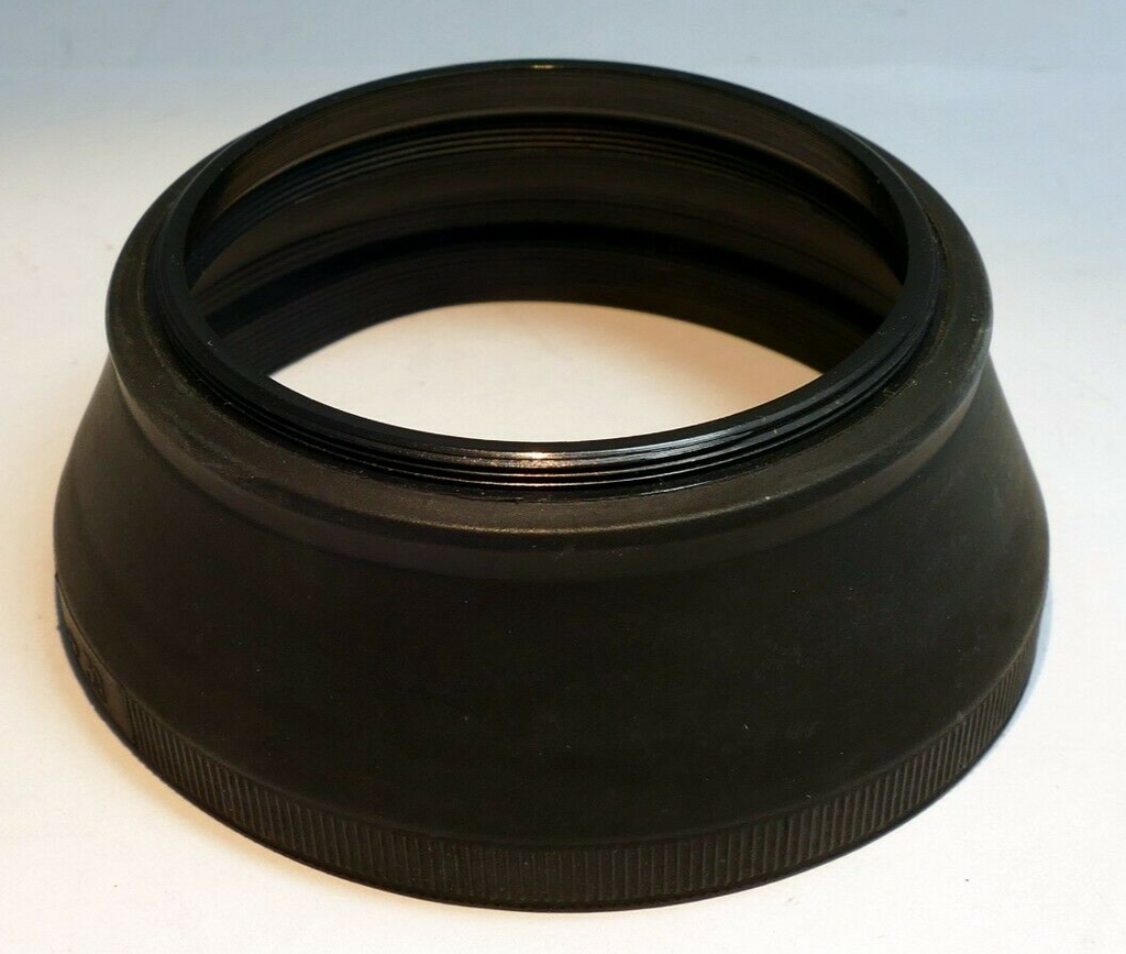 62mm Rubber Lens Hood Shade threaded screw in telephoto