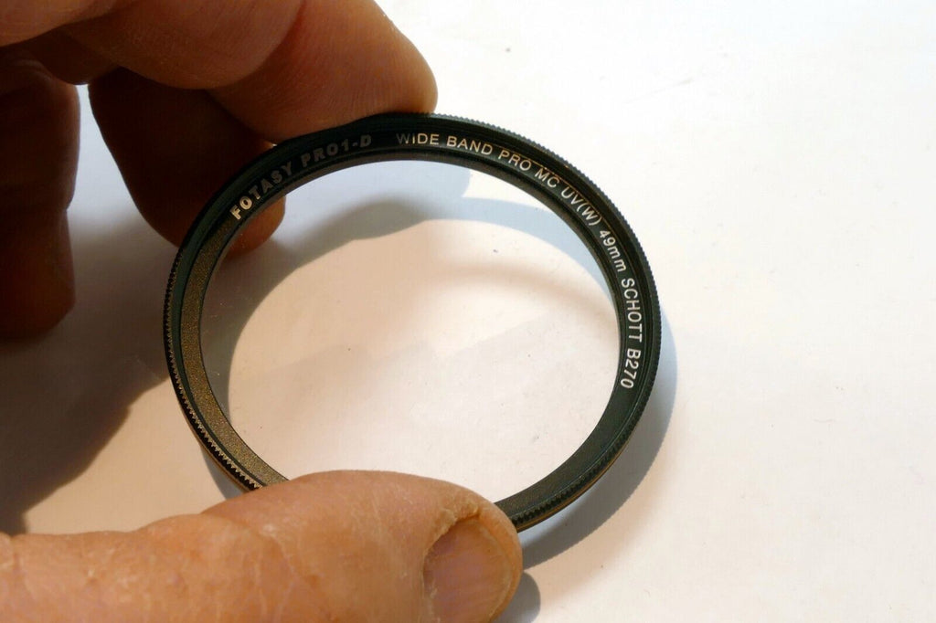 Fotasy PRO1-D 49mm Lens Filter UV MRC Wide Band