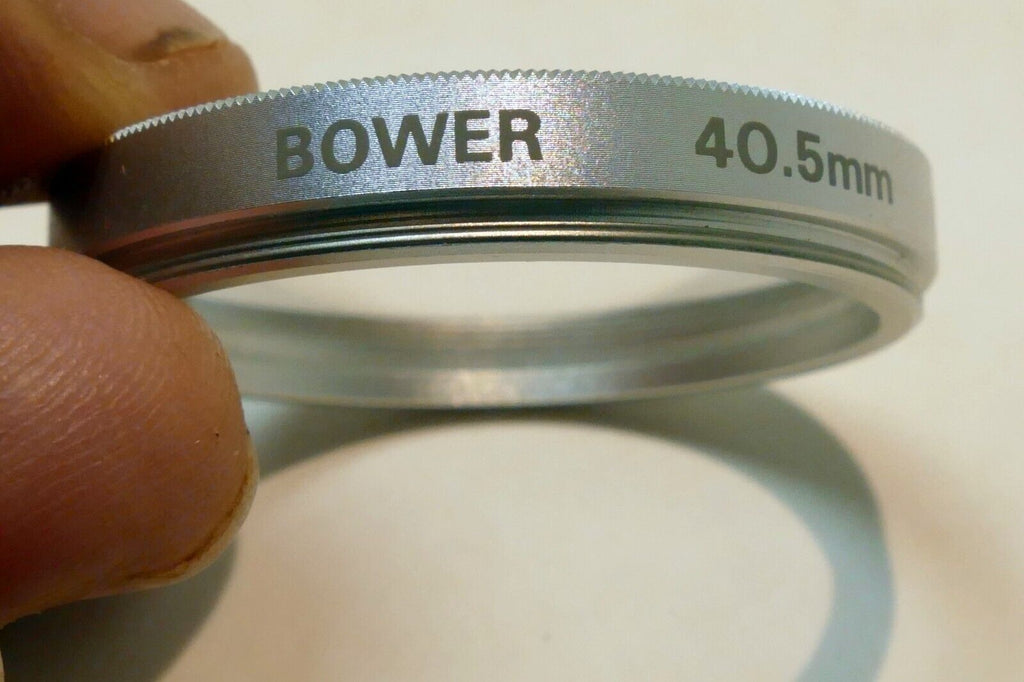 Bower 40.5mm UV Lens Filter w/ chrome rim