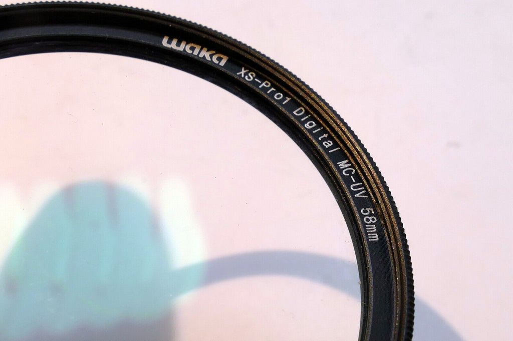 WAKA XS PRO1 Digital UV MC 58mm Lens Filter Haze slim / low profile wide angle