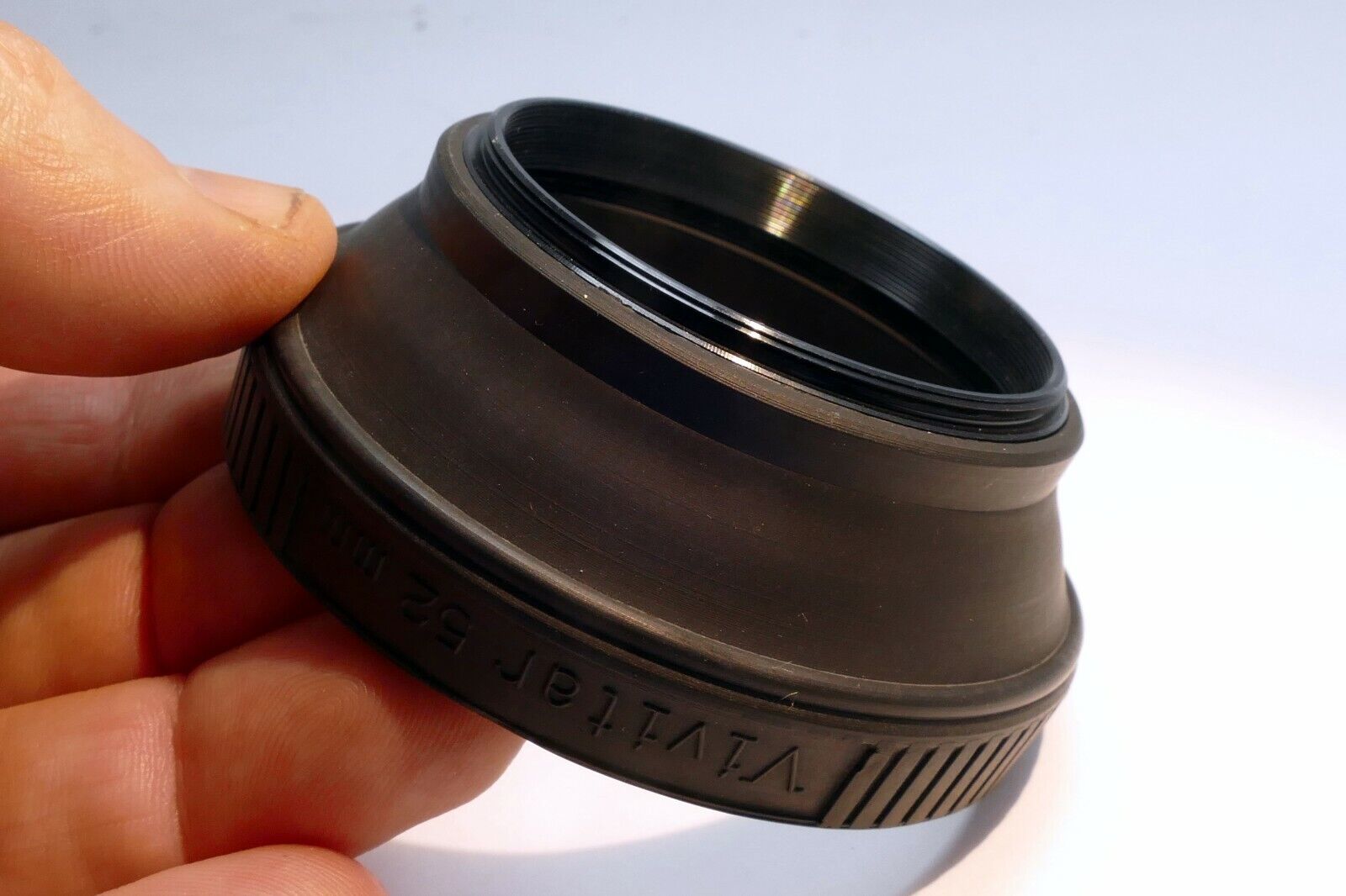 Vivitar 52mm rubber lens hood shade for 50mm f1.4 f1.9 lense s