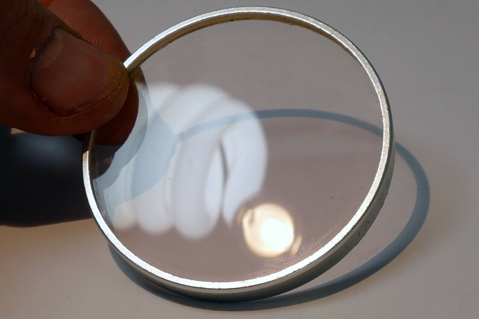 Kodak Wratte Series 7 VII 50.8mm filter drop in 1A Color Conversion warming sky