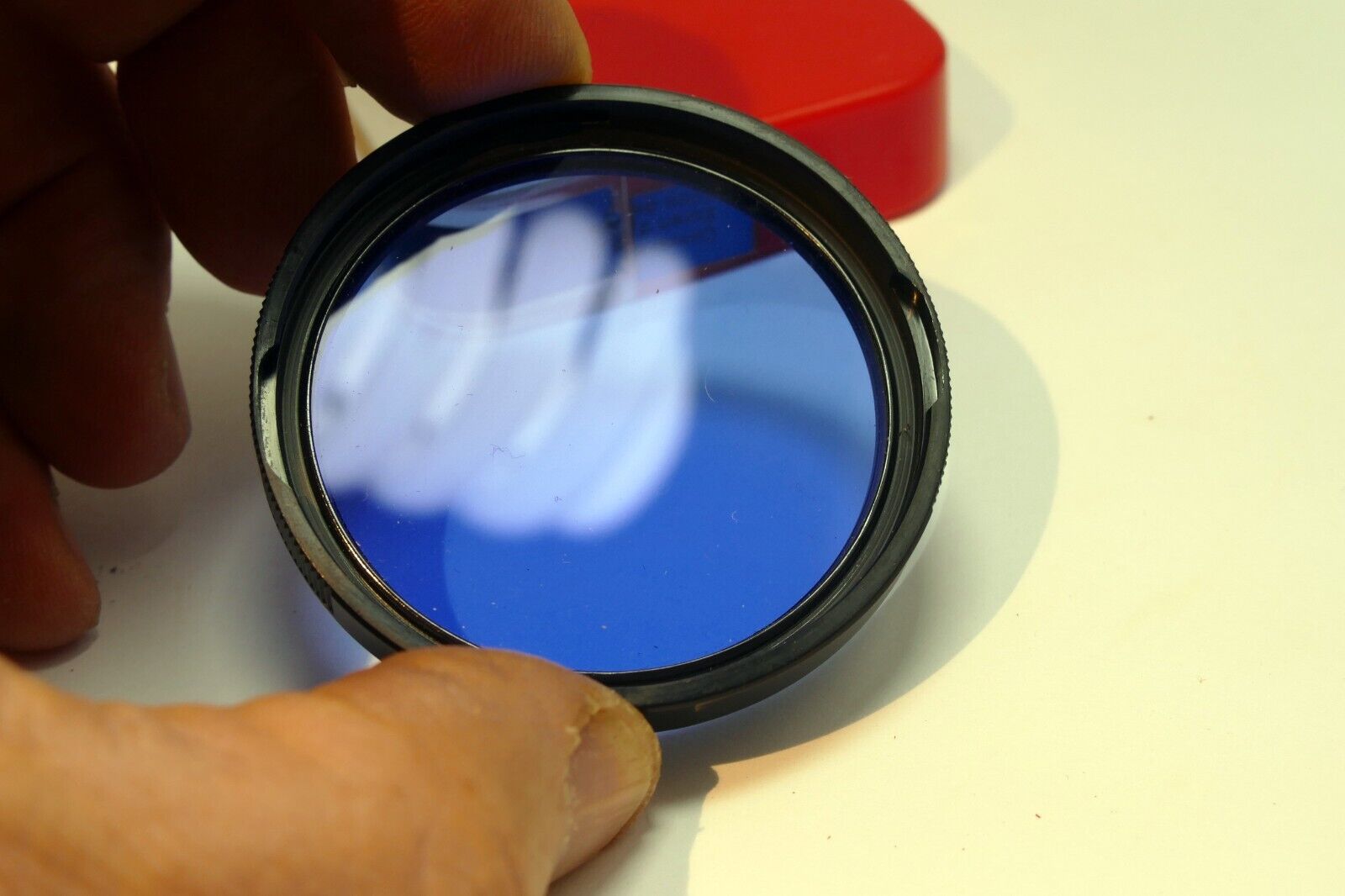 Carl Zeiss Ikon Ikolor B Filter B 50 2X 20.1057 Contarex Ultron 50mm Blue 80B C4