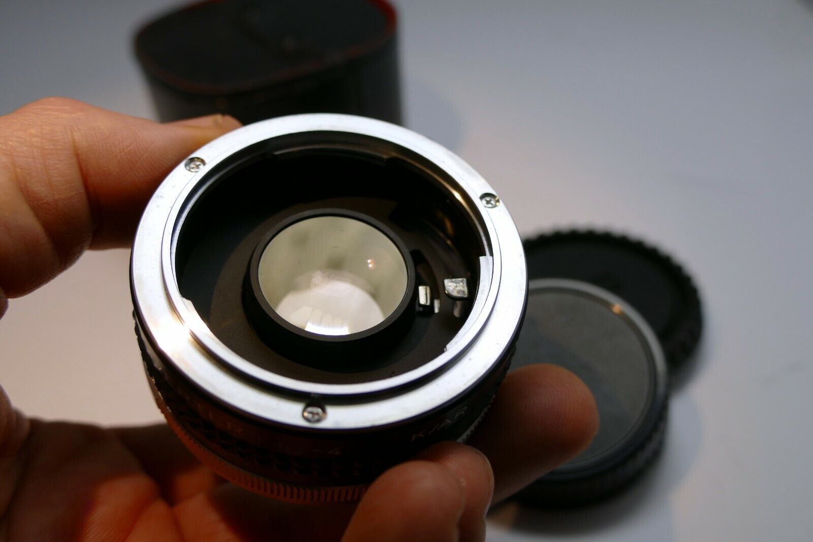CPC 2X Teleconverter MC-4 AUTO K/AR Konica Hexanon lenses