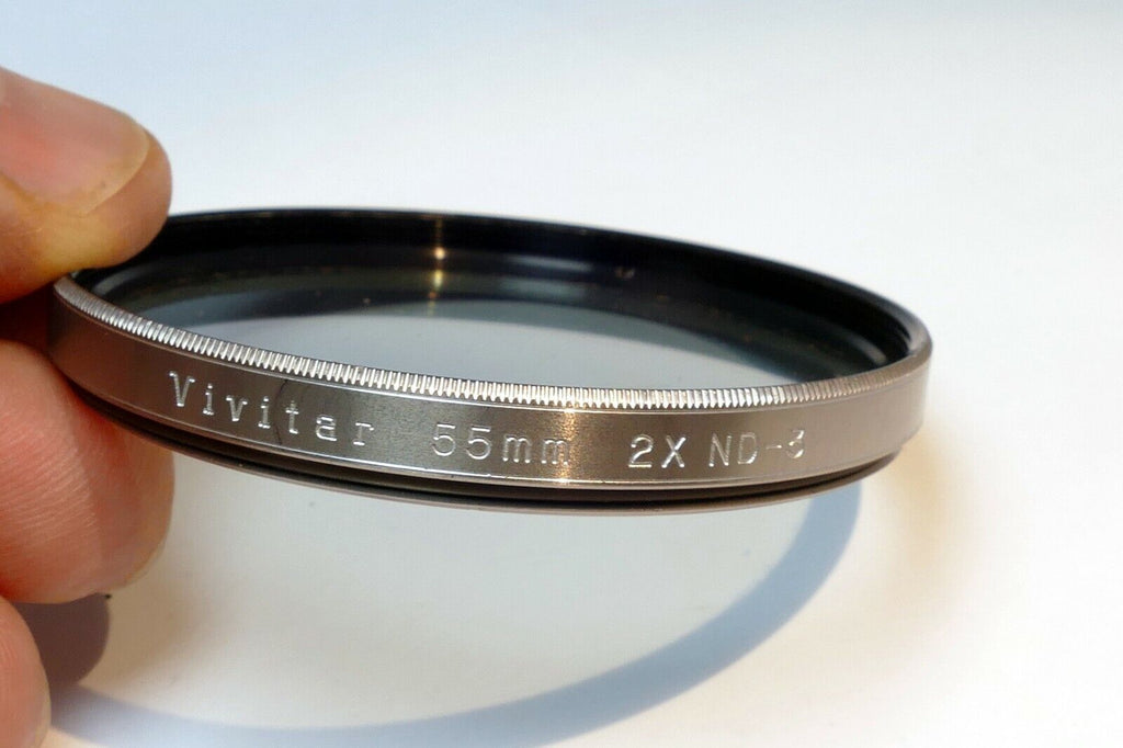 Vivitar 55mm Filter 2X ND3 Neutral Density light gray