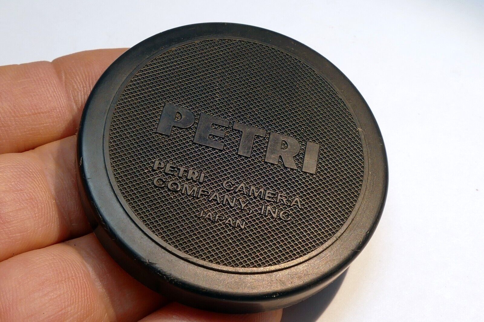 Petri Front 55mm Lens cap Slip on type  Genuine OEM for  Auto 55mm F2