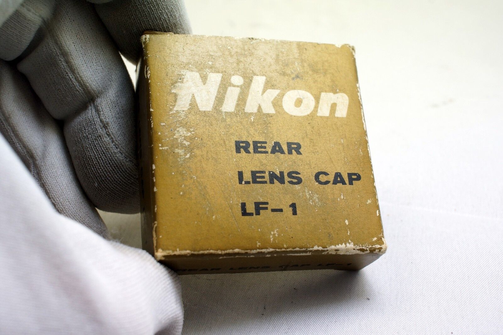 Empty box for NIKON LF-1 rear cap original vintage made in Japan