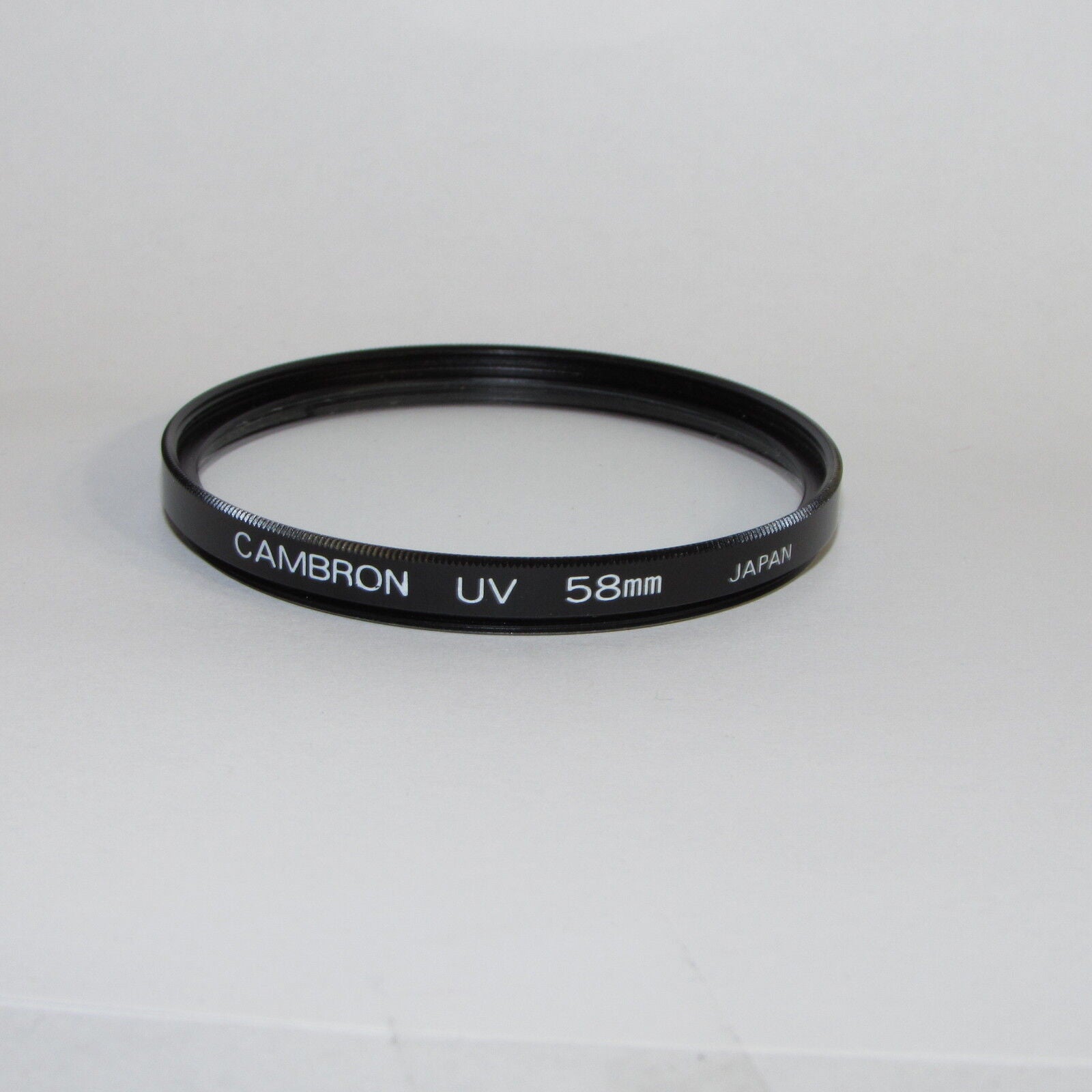 Used Cambron UV 58mm Lens Filter Made in Japan B00223