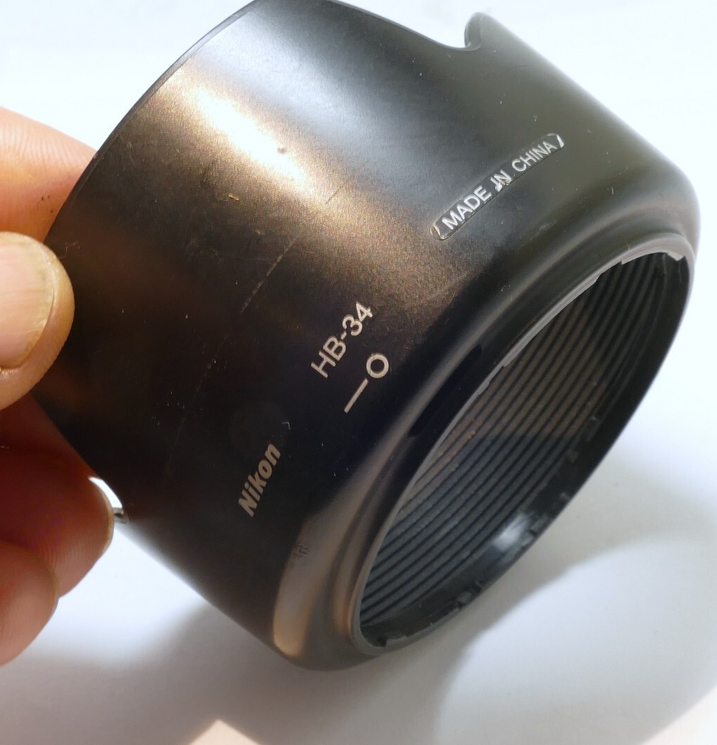 Nikon HB-34 Hood Shade Nikkor AF-S DX 55-200mm F4-5.6G Lens  - - Original OEM