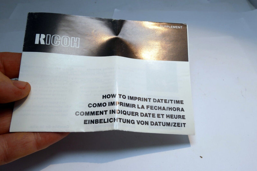 How to Imprint Date Time on Shootmaster Zoom 70  manual owner's guide