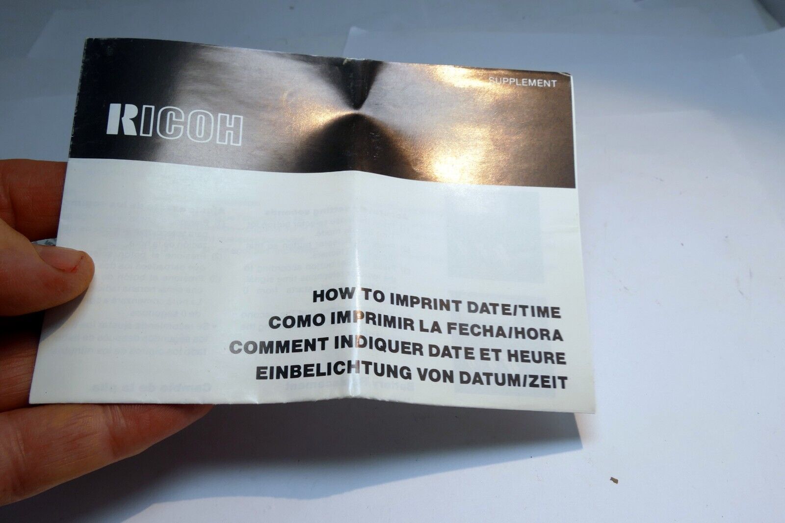 How to Imprint Date Time on Shootmaster Zoom 70  manual owner's guide