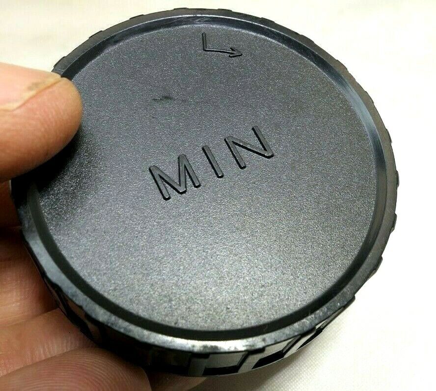 Soligor MD MC mount Rear Lens Cap vintage for 80-200mm 28mm 35mm 135mm Minolta