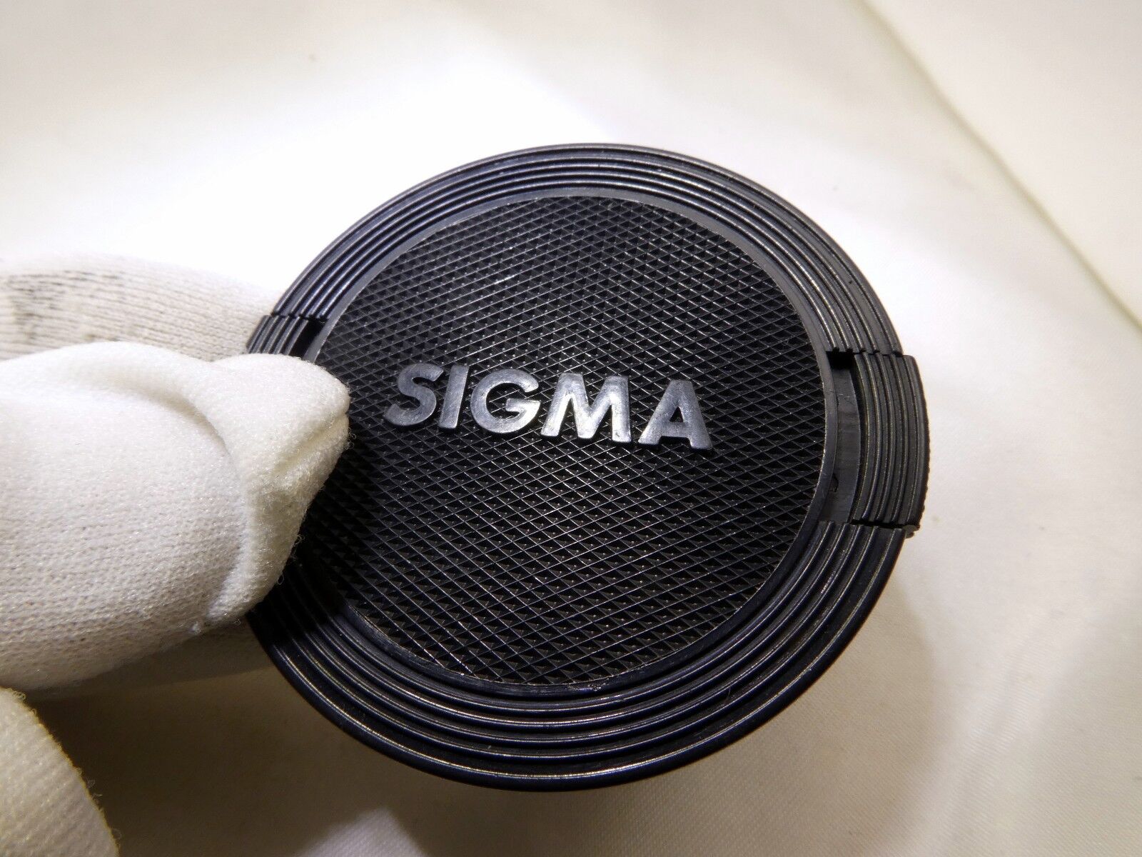 Sigma 55mm Front Lens Cap Snap on type all Black