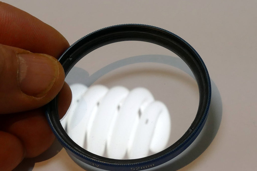 Vivitar Lens Filter 52mm UV with Blue rim