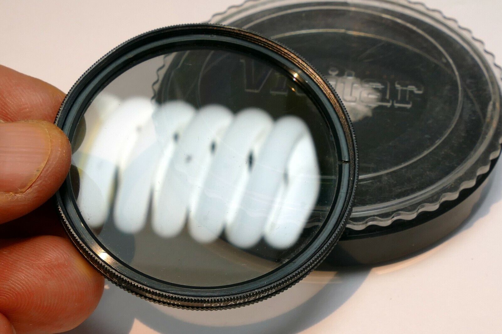 Vivitar 55mm Filter Polarizing Polar PL linear low profile for wide angle Japan