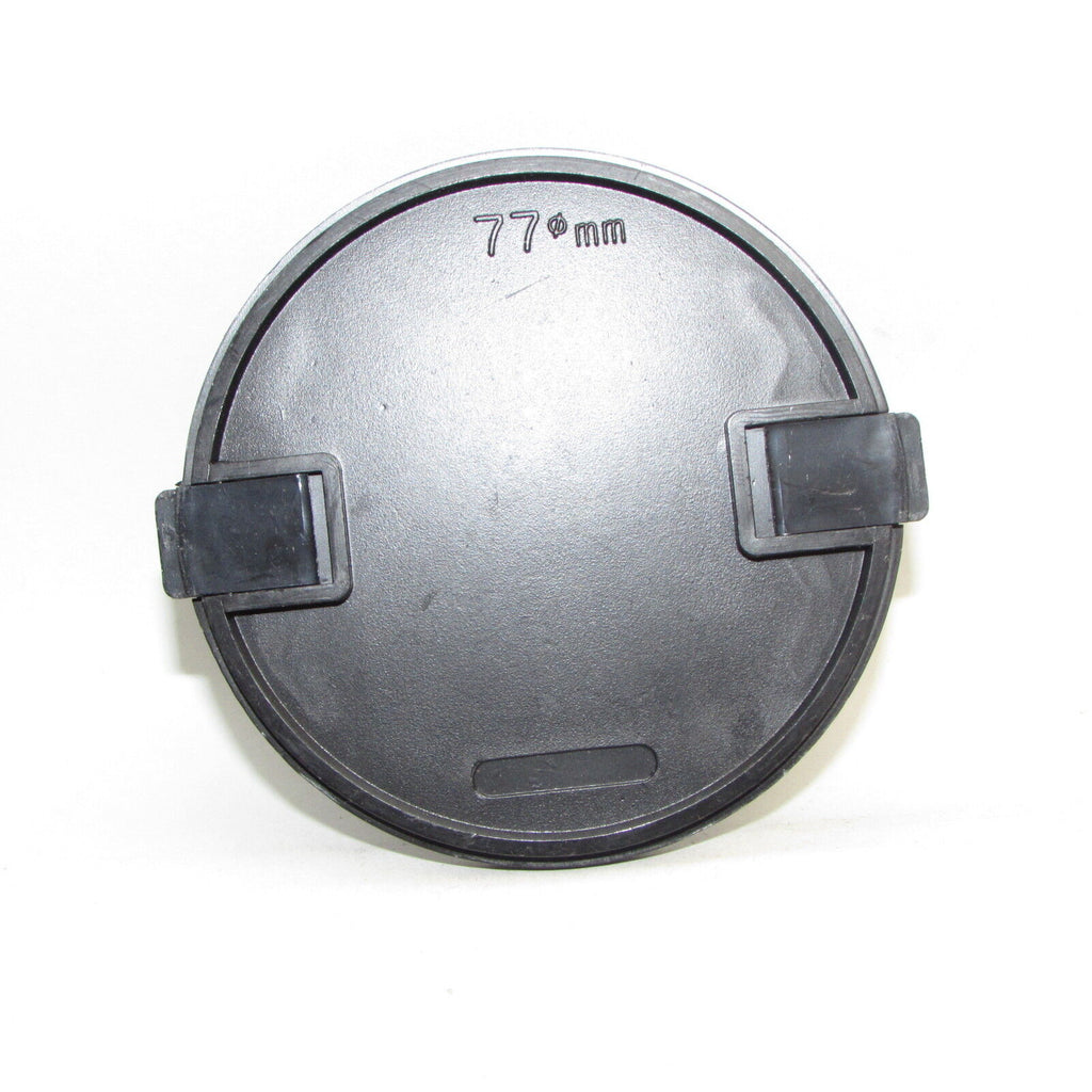 Used Generic Black 77mm Lens Front Cap snap on type S941056