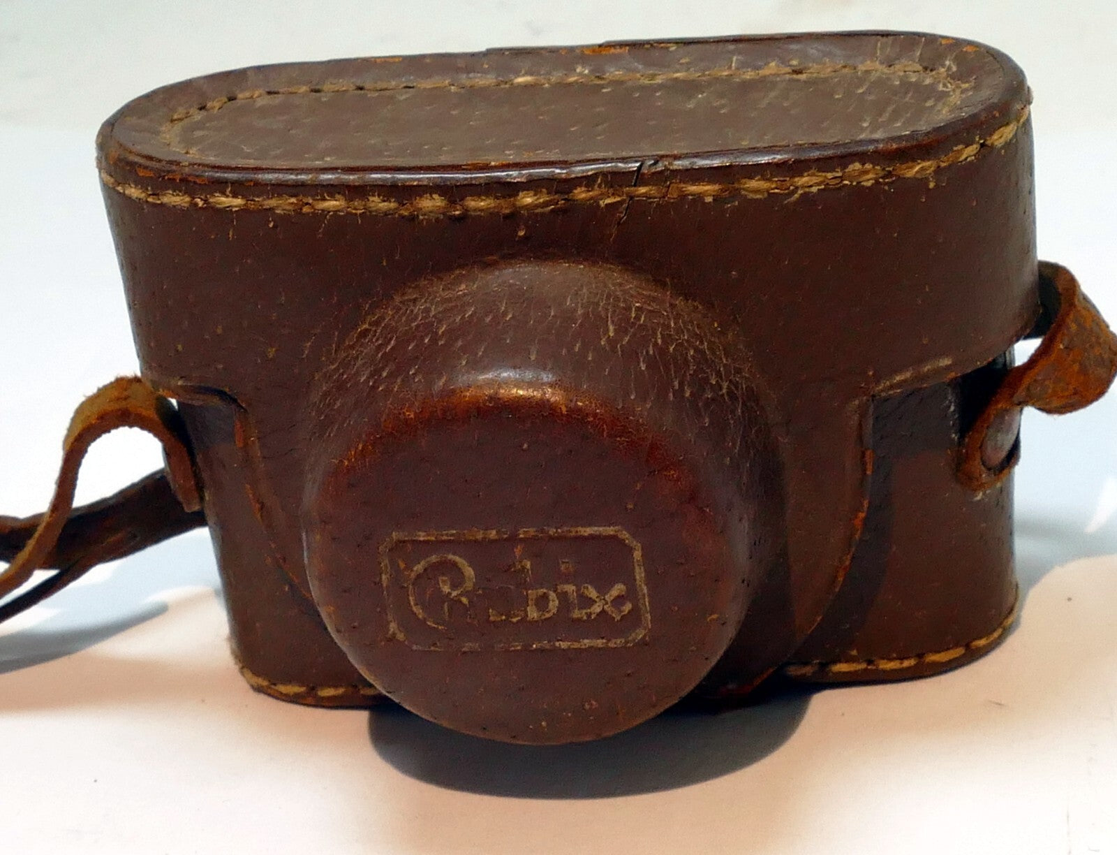 Leather Camera Case for Rubix 16mm camera miniature vintage