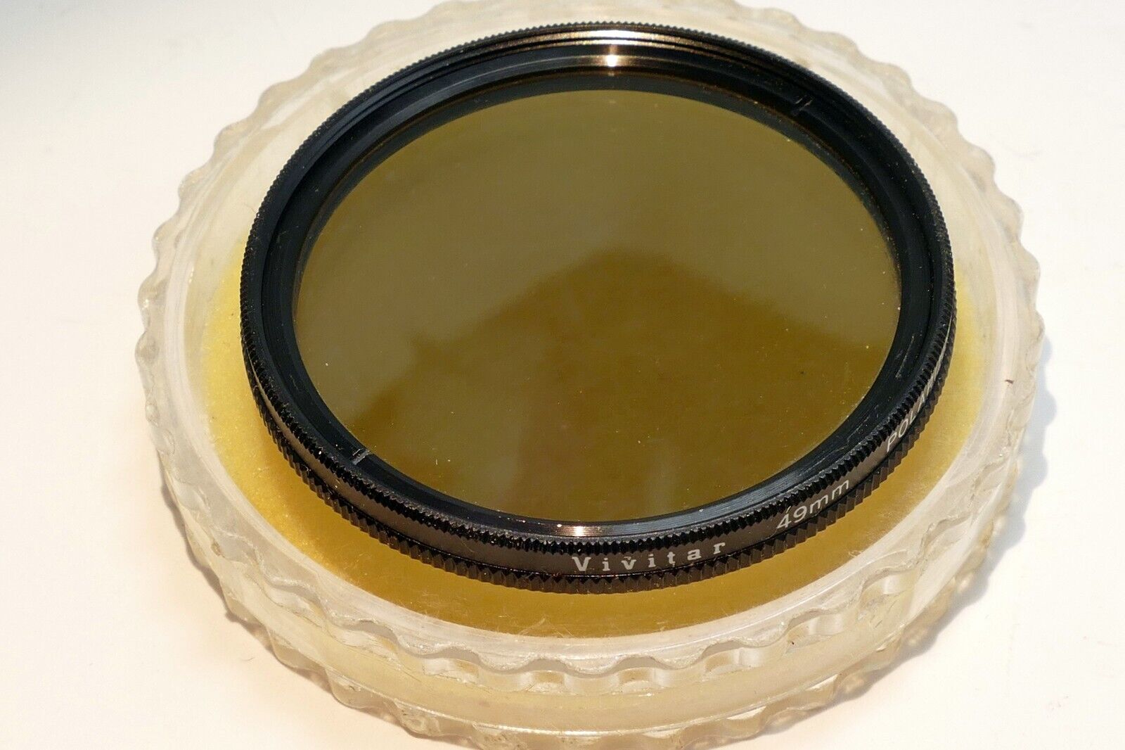 Vivitar 49mm PL Polar Filter Low Profile Thin linear polarizer