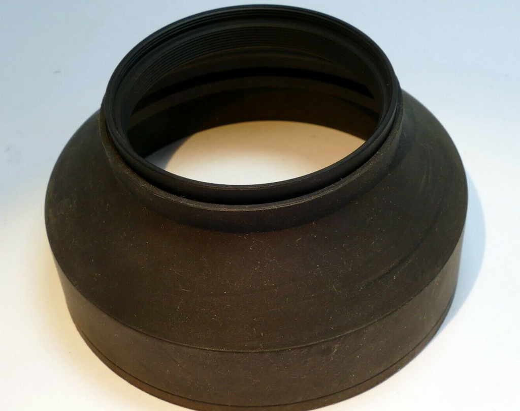 58mm Rubber Lens Hood Shade double threaded Female Threads