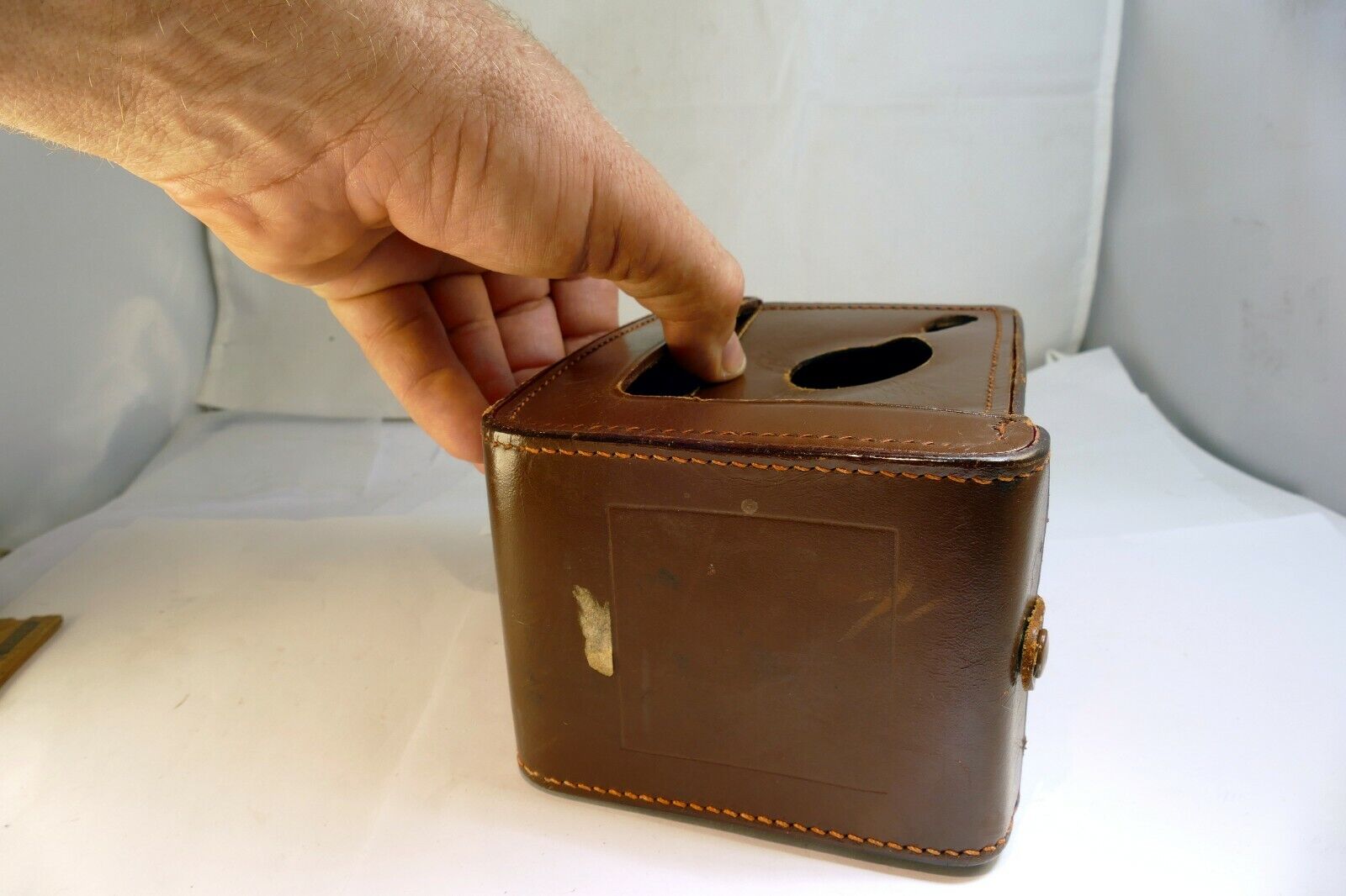 Leather Camera Case for ROLLEI ROLLEIFLEX MAGIC K9 TLR genuine OEM