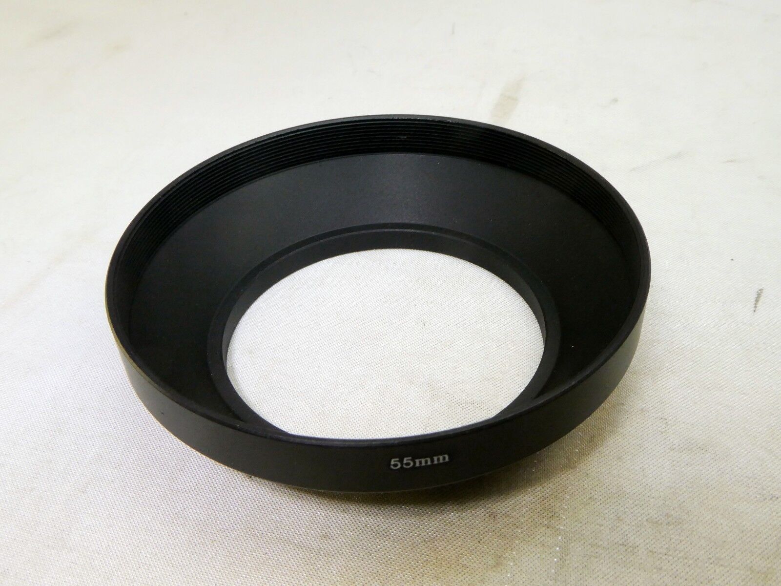 55mm Wide Angle Lens hood Metal for 24mm 28mm f2.5 f2.8 f2.0 Screw in