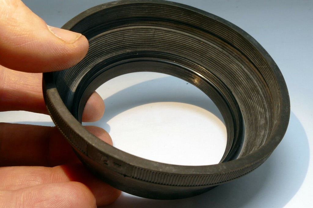 72mm rubber Lens Hood Shade screw in double  threaded for 300mm