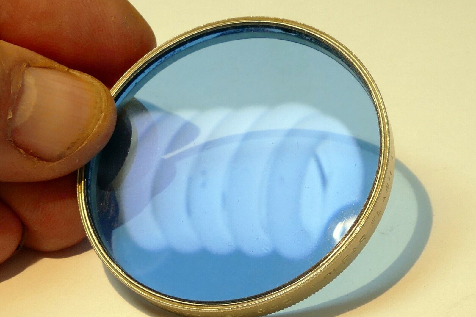 Ednalite Duraklad Series 7 VII 50.8mm filter drop in 80C Clear-Flash light blue