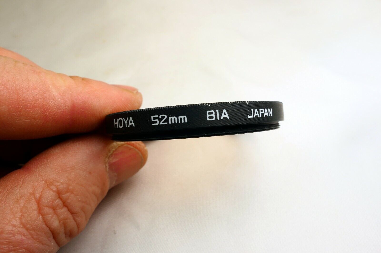 Hoya 81A warming 55mm Filter Lens - scratched