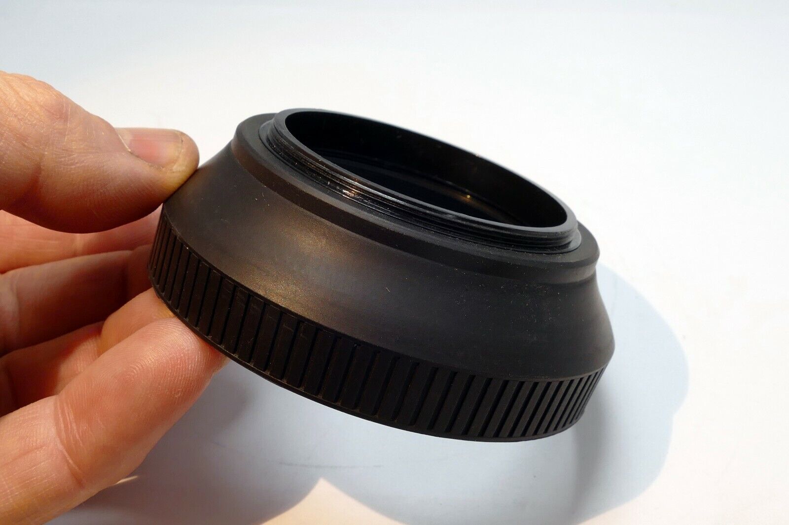 55mm Rubber Lens Hood Shade screw in Telephoto 135mm f2.8 f3.5